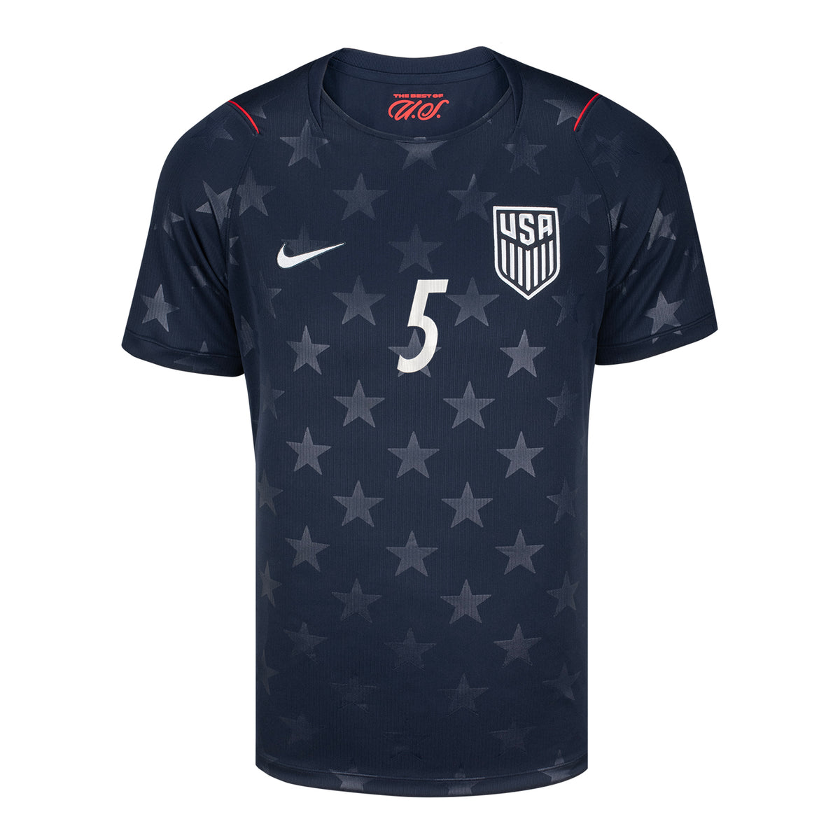 Men's Nike USMNT 2026 Antonee Robinson Away Stadium Jersey - Stars