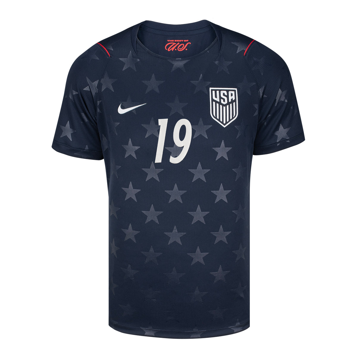 Men's Nike USMNT 2026 Haji Wright Away Stadium Jersey - Stars
