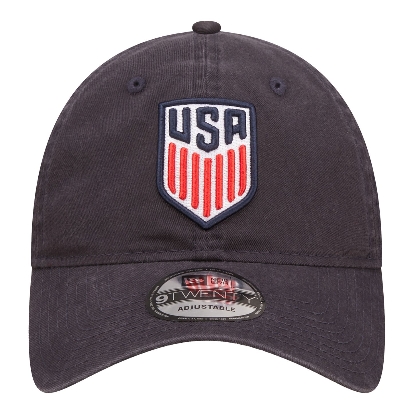 Kids New Era USA 9Twenty Core Classic 2.0 Navy Hat - Front View