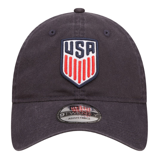 Kids New Era USA 9Twenty Core Classic 2.0 Navy Hat - Front View