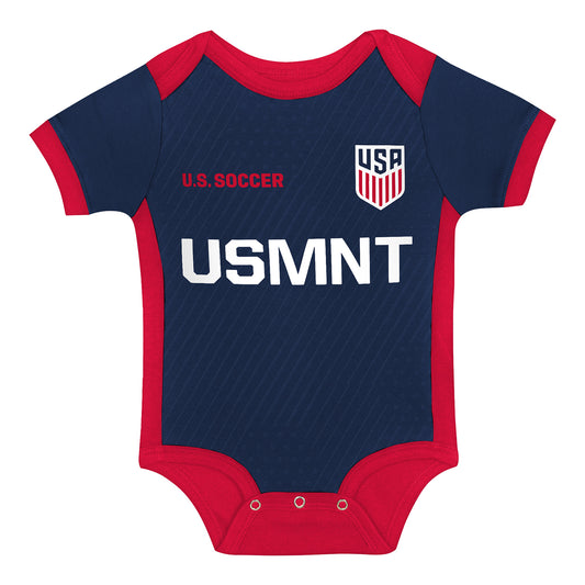 Newborn USMNT Outerstuff Field Onesie - Front View