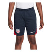 Youth Nike USA Strike Navy Shorts - Front View