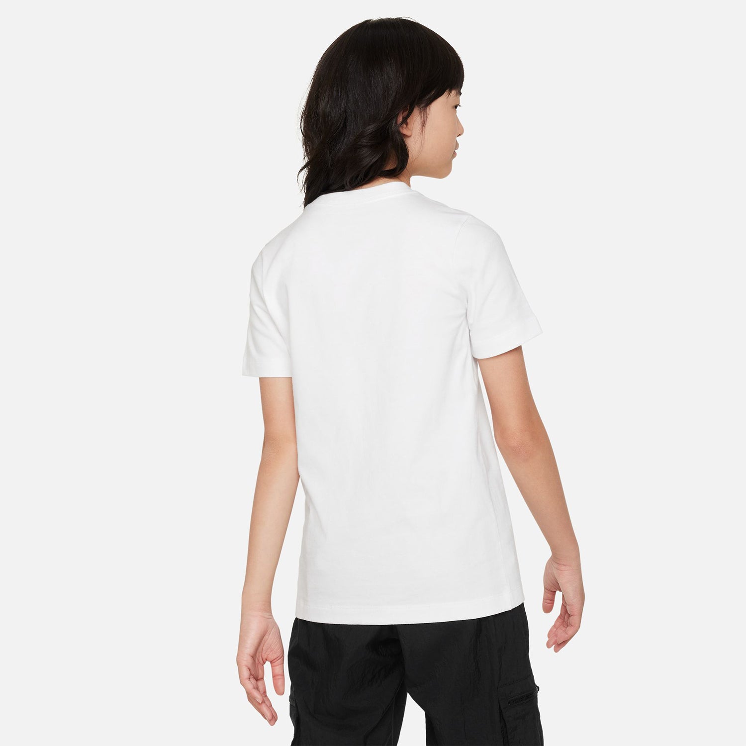 Youth Nike USWNT Eagle Mascot White Tee - Back View