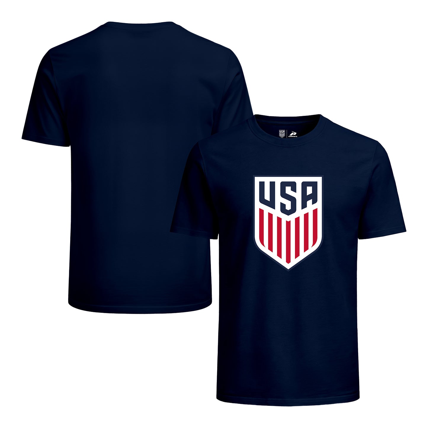 Youth IconSports USA Navy Cotton T-Shirt