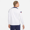 Men's Nike USMNT LS Stadium Home Jersey in White - Back View
