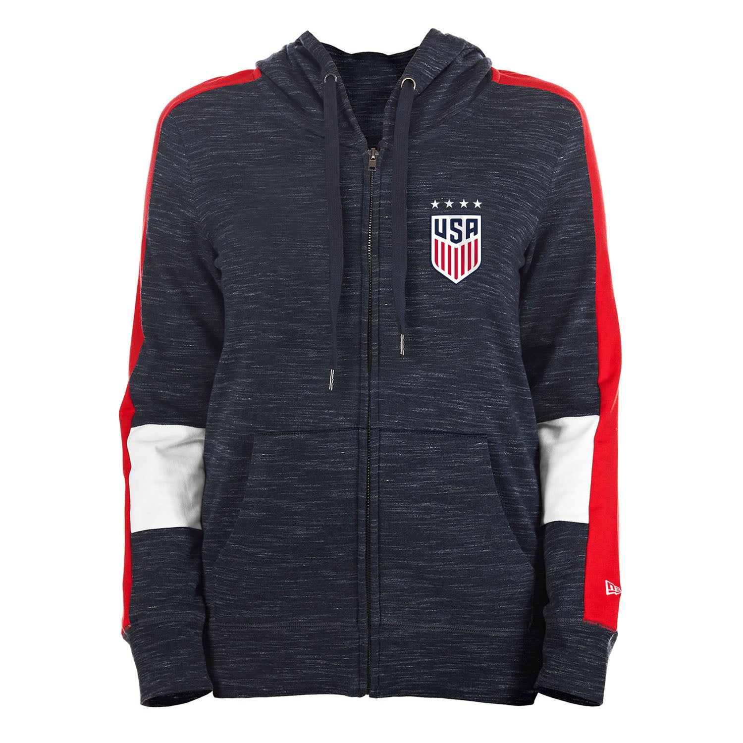 Women's New Era USWNT Space Dye Hooded Jacket - Official U.S. Soccer Store