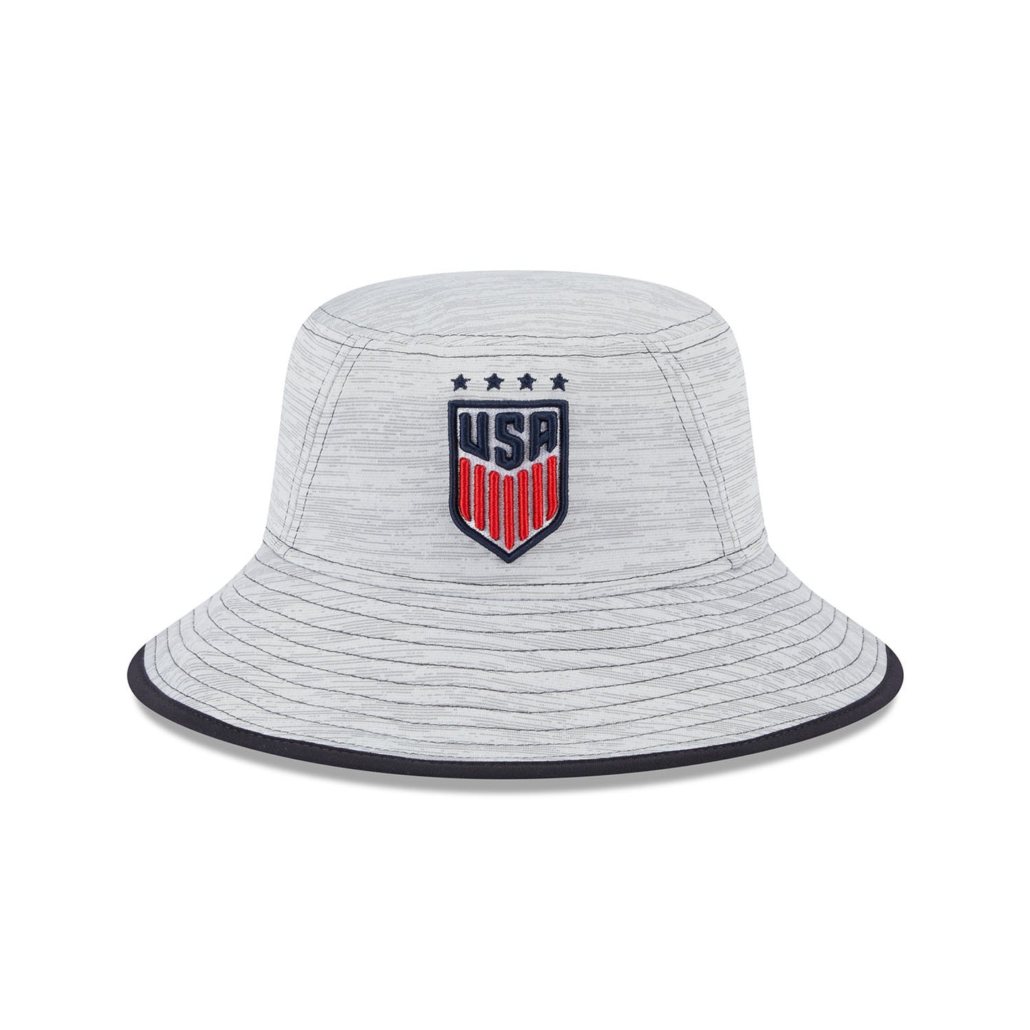 Men's New Era USWNT Bucket Tech Heather - Front View