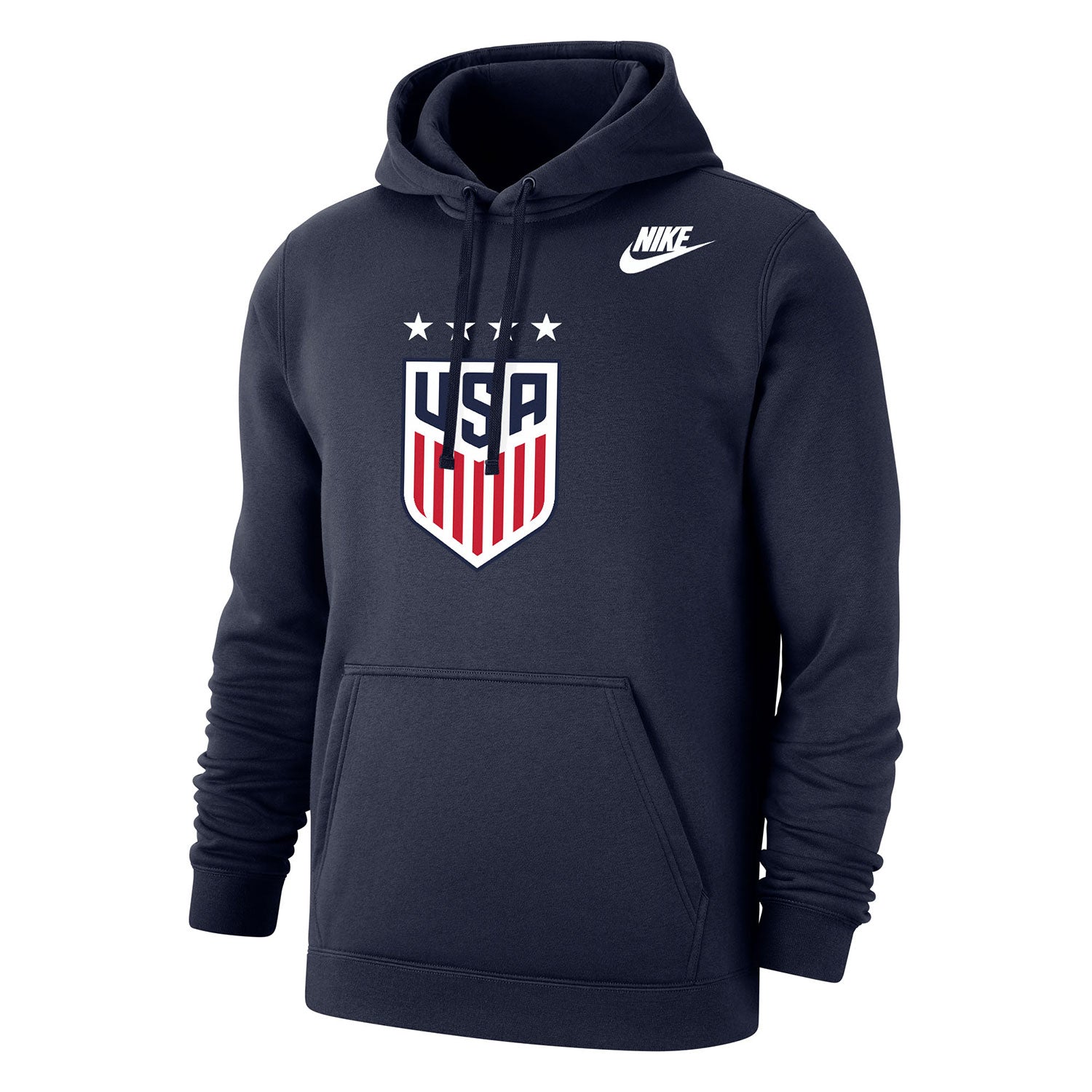 Men's Nike USWNT Club Fleece Navy Hoodie Official Soccer Store