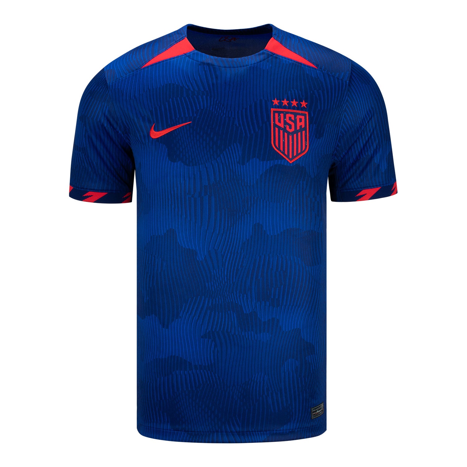 Men's Nike USWNT Away Stadium Jersey in Blue - Front View