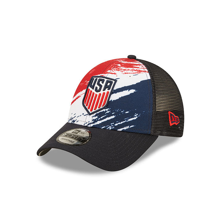 Men's New Era USWNT 39Thirty Essential Max Weave Mesh Hat - Official U.S.  Soccer Store