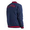 Men's New Era USMNT Front Snap Nylon Navy Jacket - Back/Side View