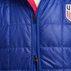 Men's Nike USA Fleece Lined Full Zip Jacket in Blue - Zipper View