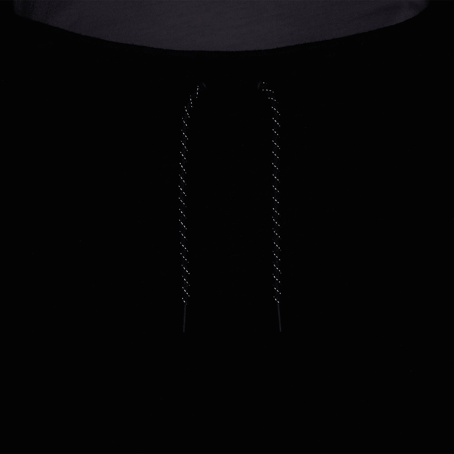 Men's Nike USA Tech Fleece Black Shorts - Drawstring View