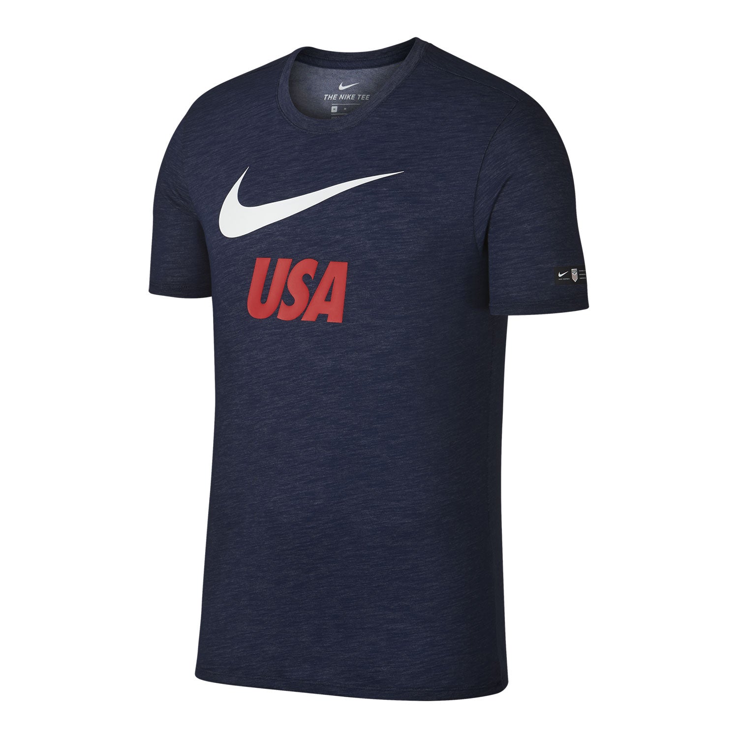 facil de manejar cáncer Observatorio Men's Nike USA Swoosh Navy Tee - Official U.S. Soccer Store