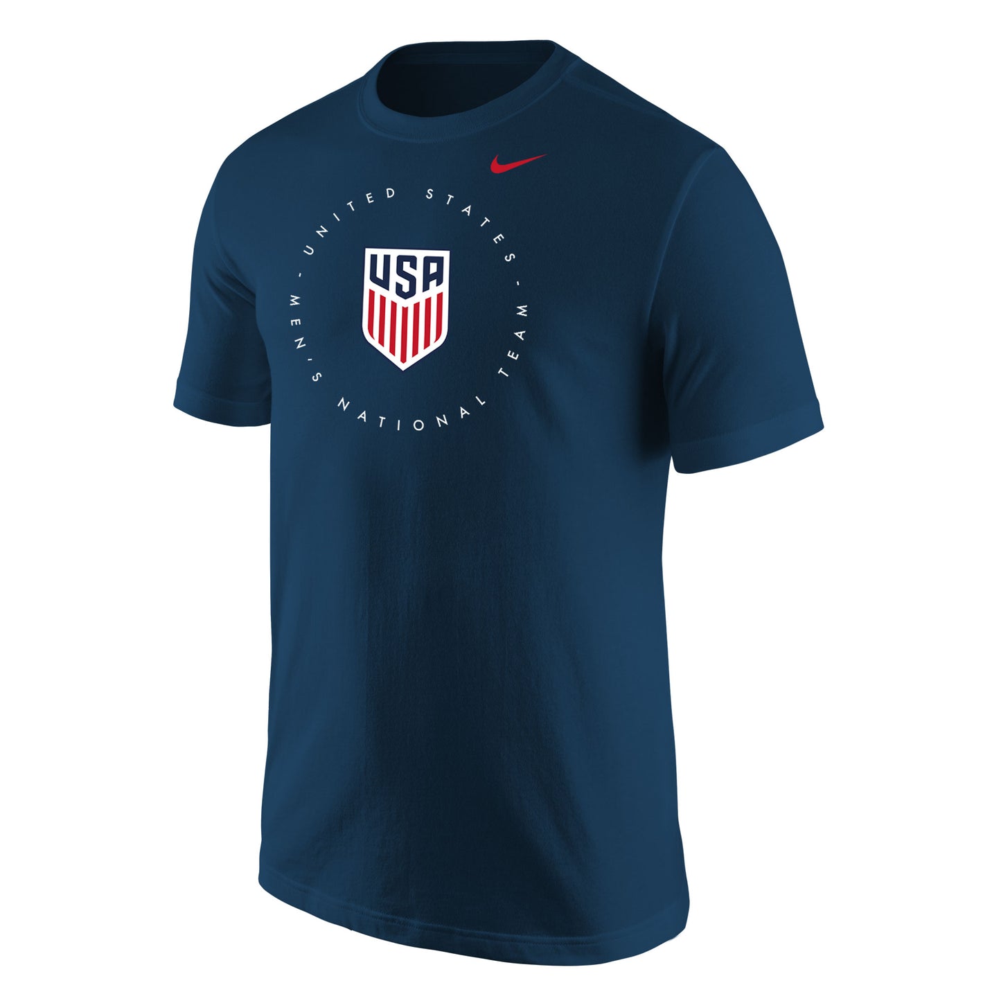 Men's Nike USMNT Circle Navy Tee - Front View