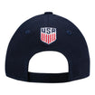 Kids New Era USA 9Forty The League Navy Hat - Back View