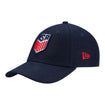 Kids New Era USA 9Forty The League Navy Hat - Side View