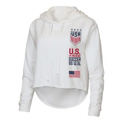 Women's Outerstuff USWNT Soccer IS U.S. Boxy Hoodie