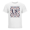 Unisex USMNT Holiday Floral White Tee