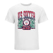 Unisex USWNT Holiday Crest White Tee