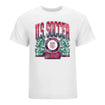 Unisex USMNT Holiday Crest White Tee