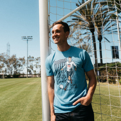 Unisex Homage USMNT Retro 1916 Blue Tee