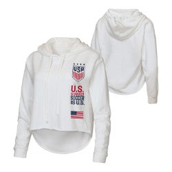 Women's Outerstuff USWNT Soccer IS U.S. Boxy Hoodie