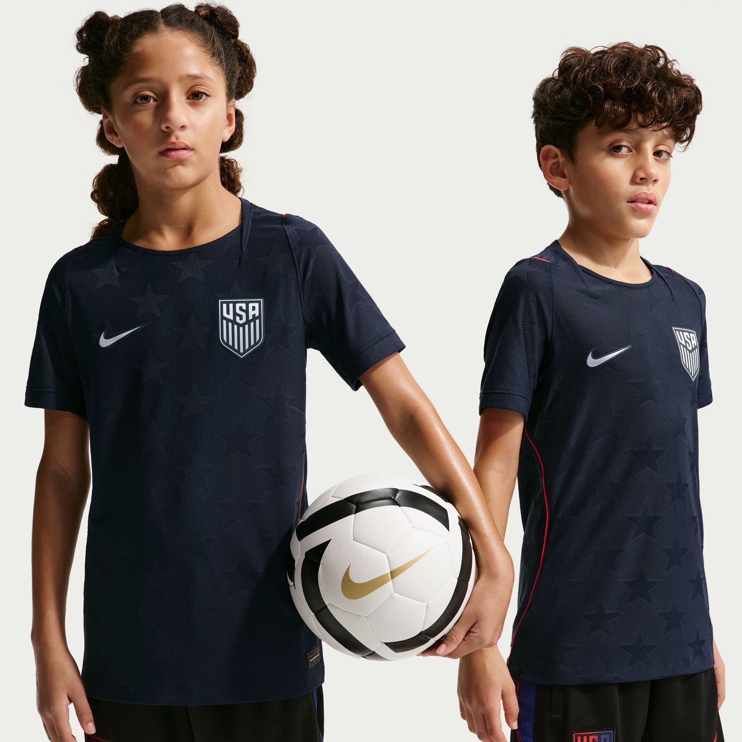 Youth Nike USMNT 2026 Personalized Stars Match Jersey