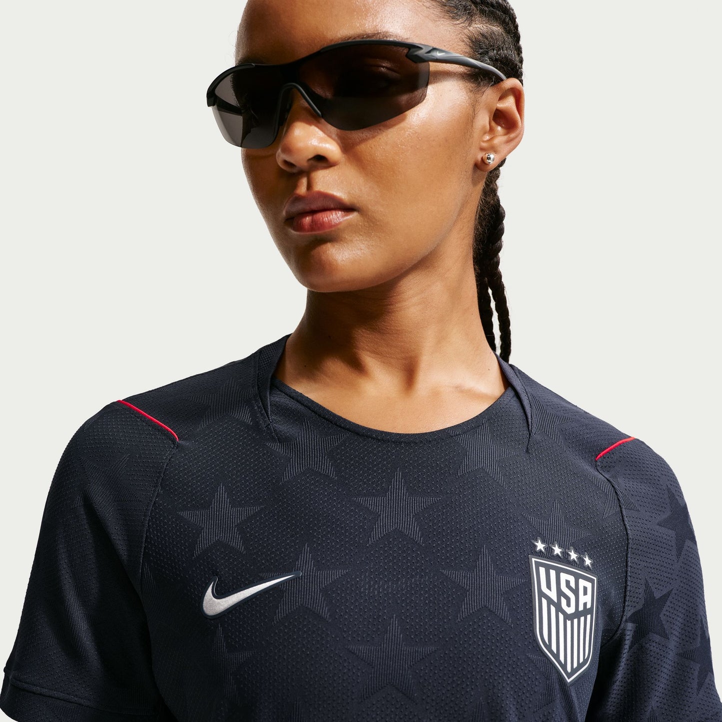 Women's Nike USWNT 2026 Personalized Stars Match Jersey