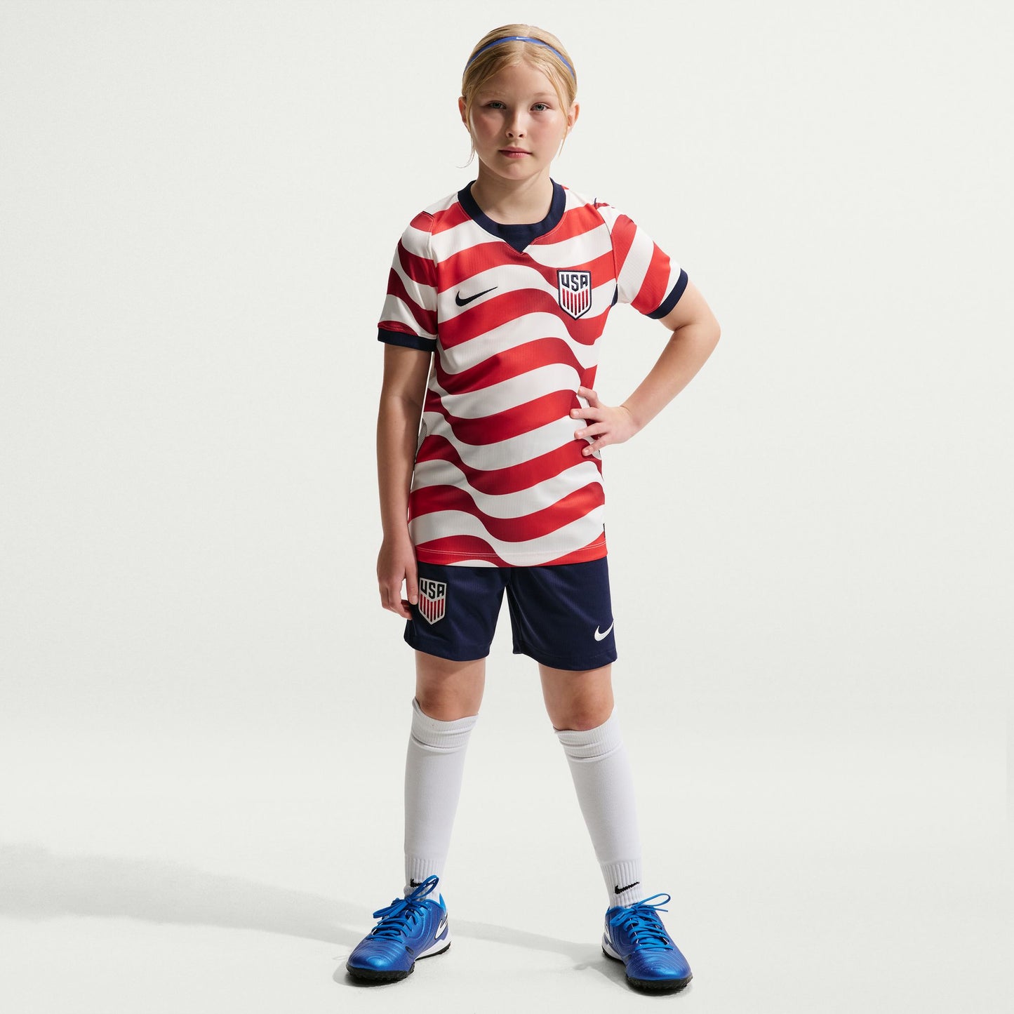 Youth Nike USMNT 2026 Stripes Stadium Jersey