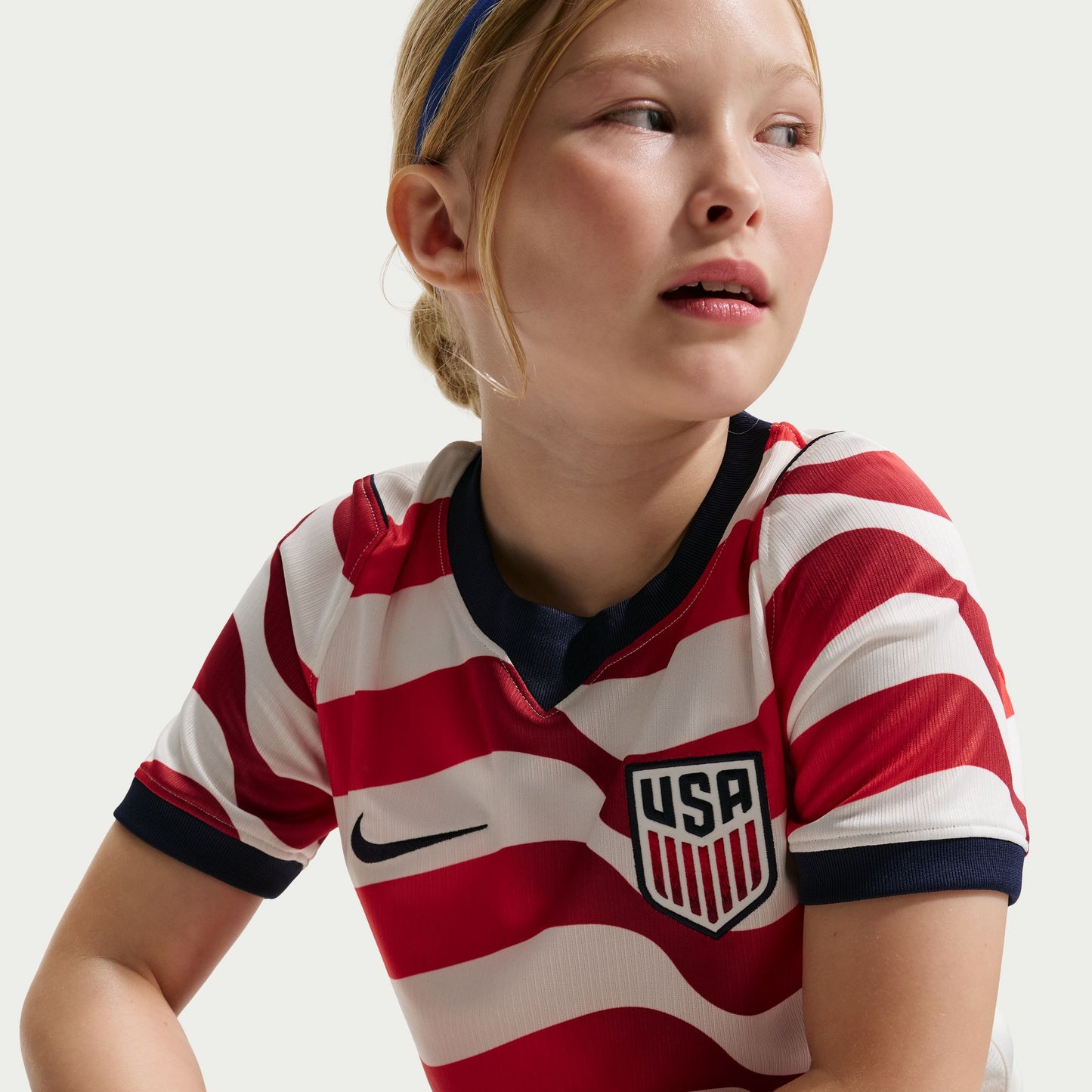 Youth Nike USMNT 2026 Stripes Stadium Jersey
