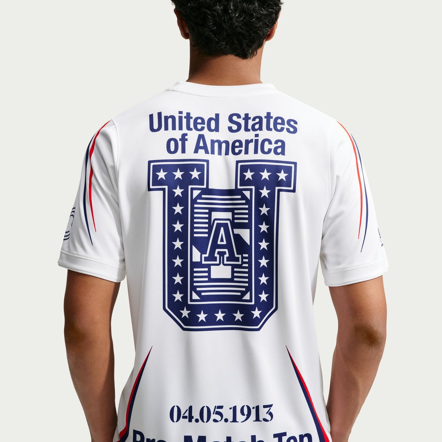 USA x V.A.A. Men's Academy Pro Short-Sleeve Pre-Match Top