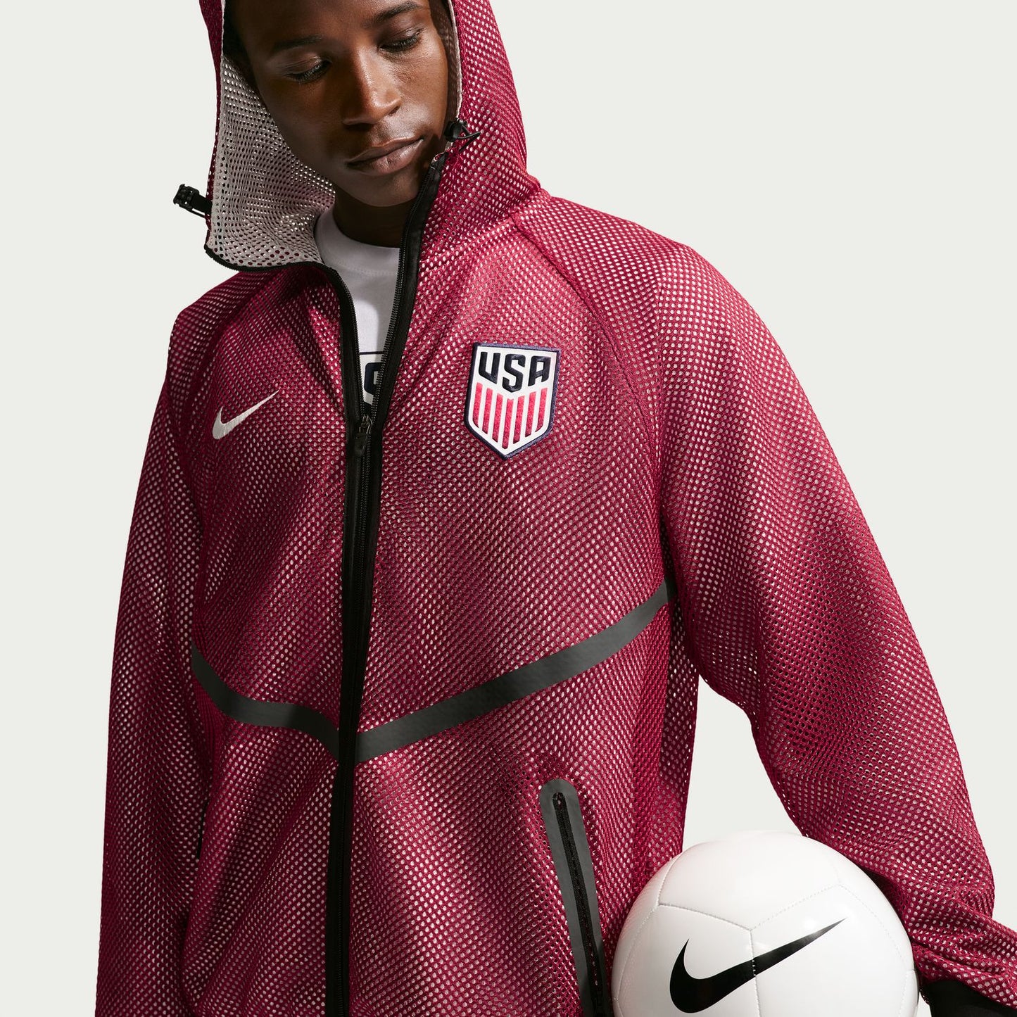 Men's Nike USMNT Dri-FIT Mesh Anthem Jacket