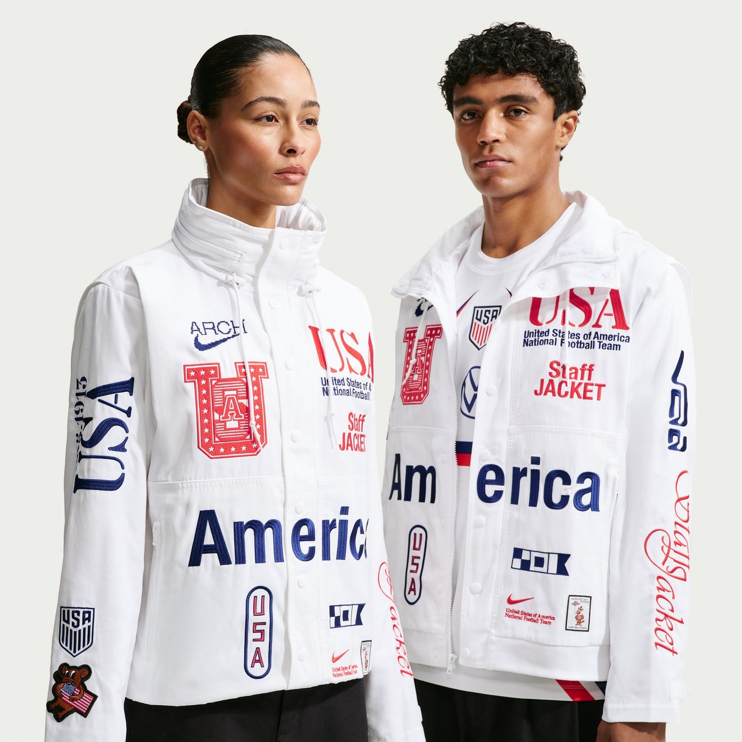 USA x V.A.A Men's Woven Staff Jacket