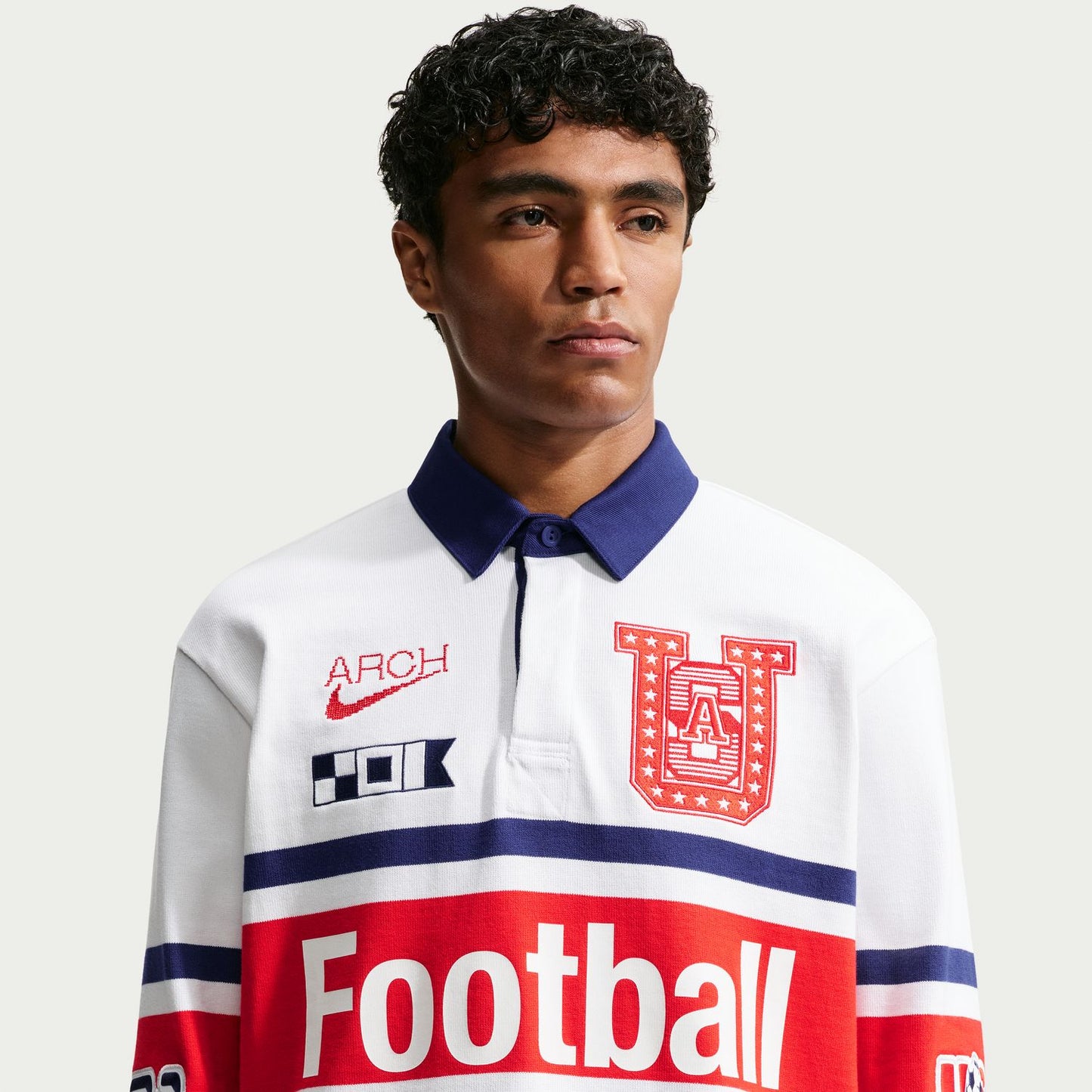 USA x V.A.A. Men's Long-Sleeve Rugby Top
