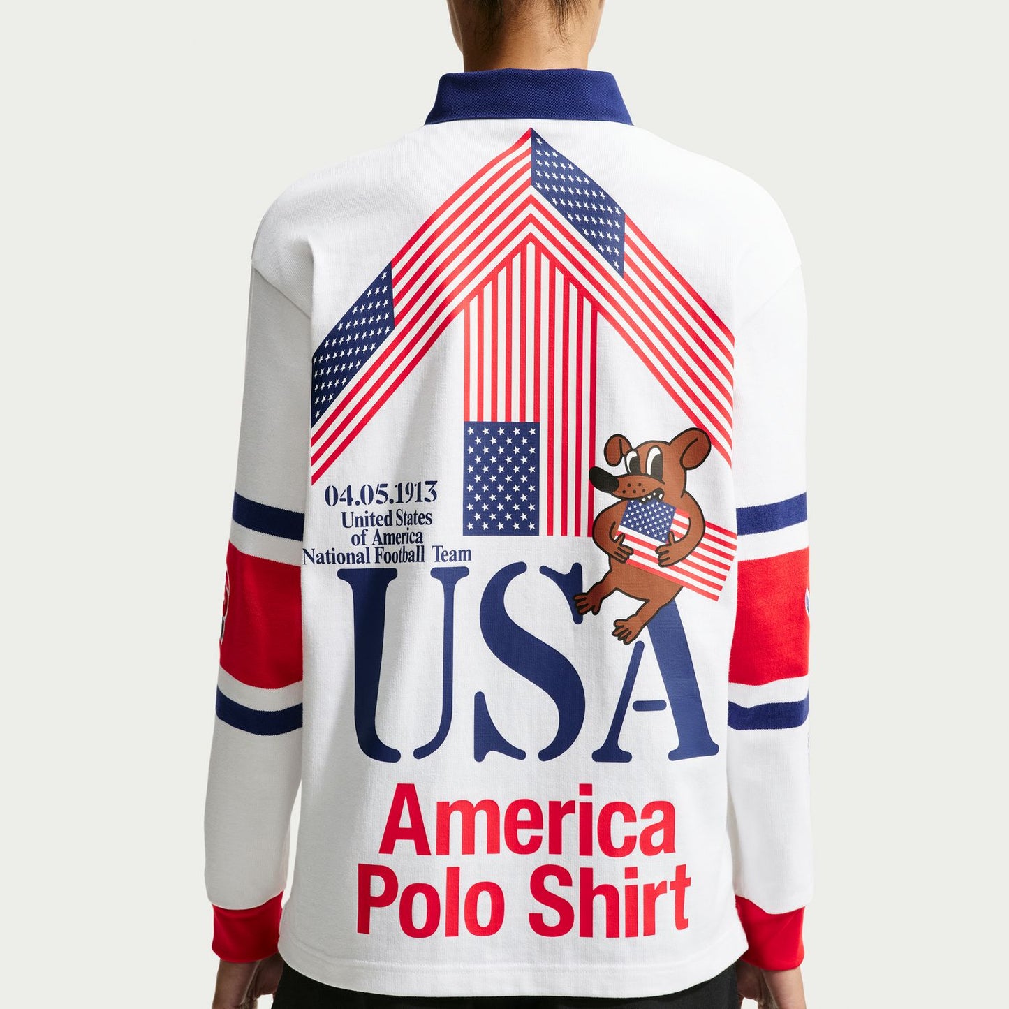 USA x V.A.A. Men's Long-Sleeve Rugby Top