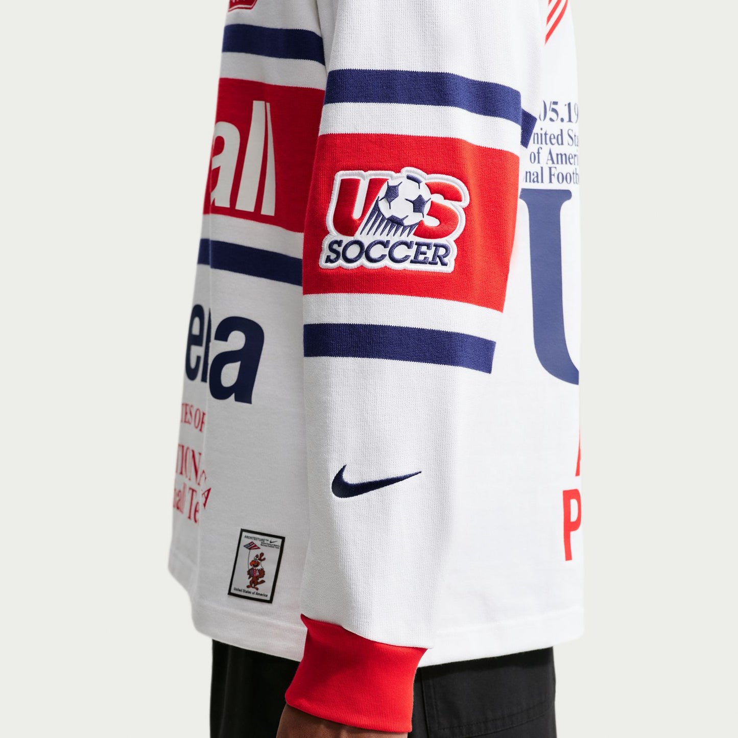 USA x V.A.A. Men's Long-Sleeve Rugby Top