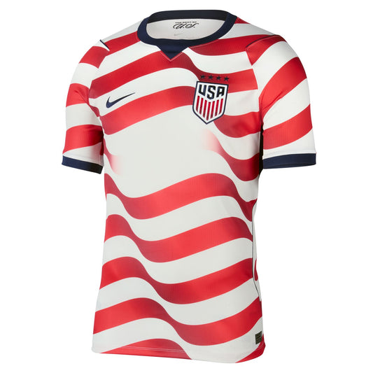 Men's Nike USWNT 2026 Personalized Home Replica Jersey - Stripes