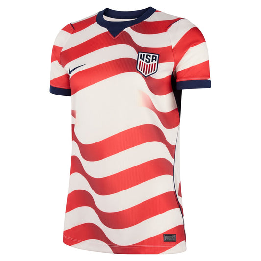 Women's Nike USMNT 2026 Personalized Home Replica Jersey - Stripes