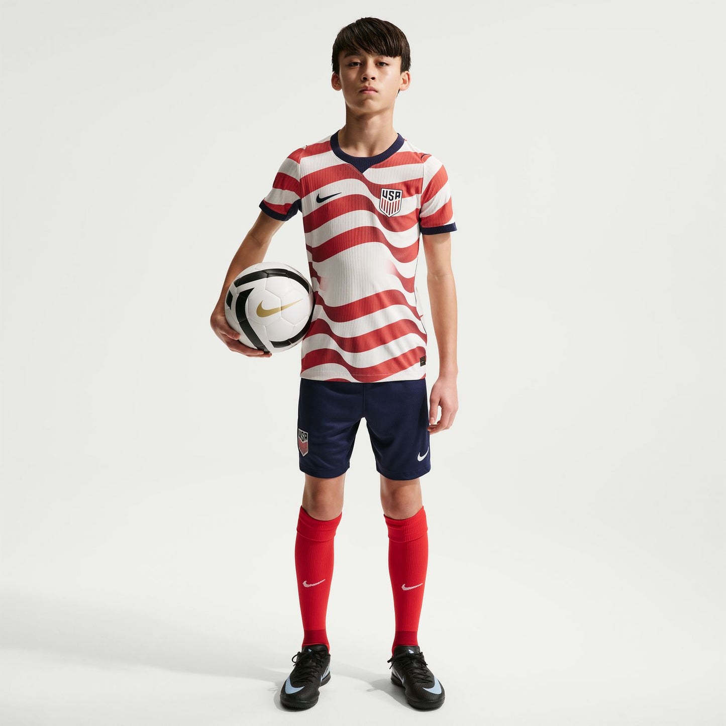 Youth Nike USMNT 2026 Stripes Match Jersey