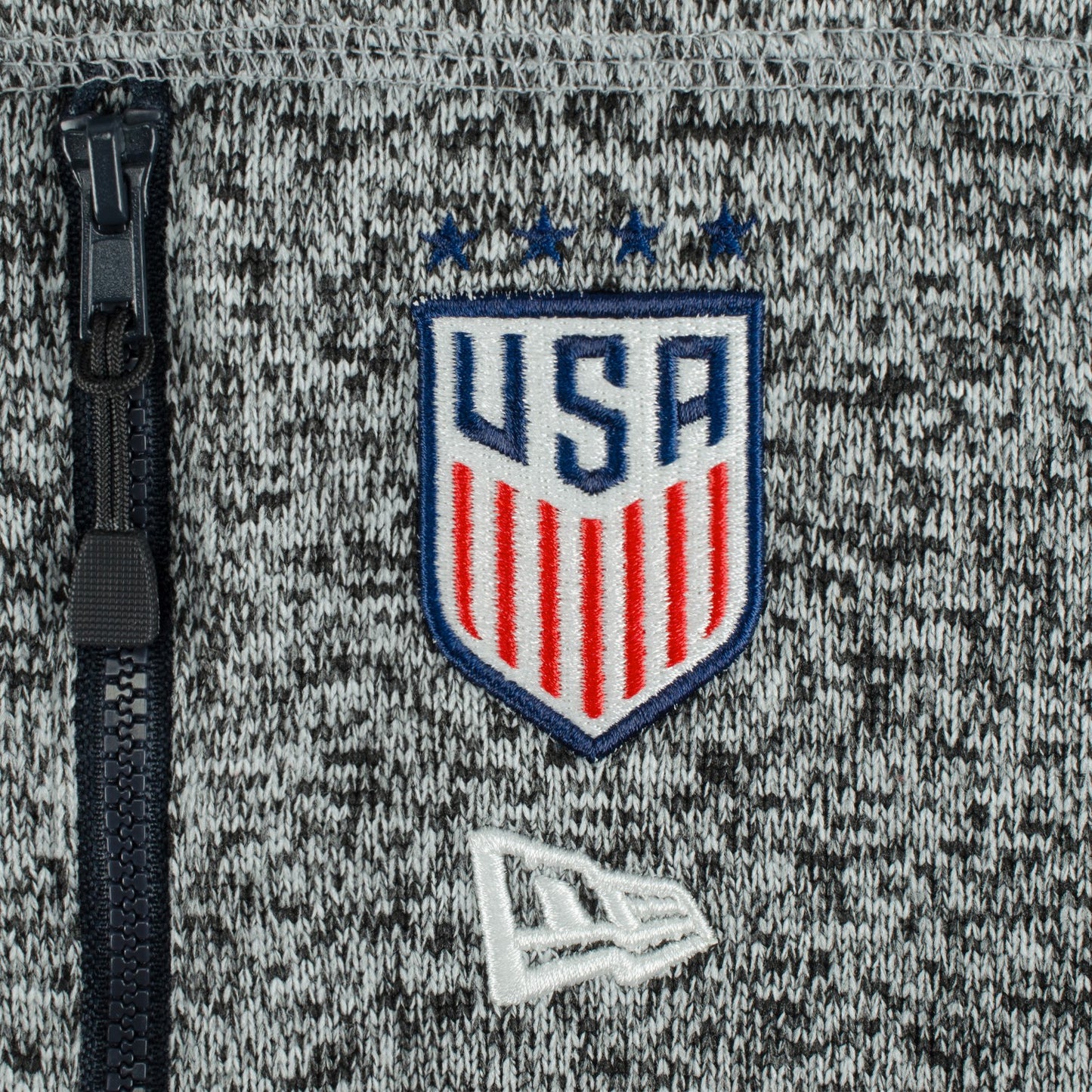 Unisex USWNT New Era Mock Neck Full Zip Jacket