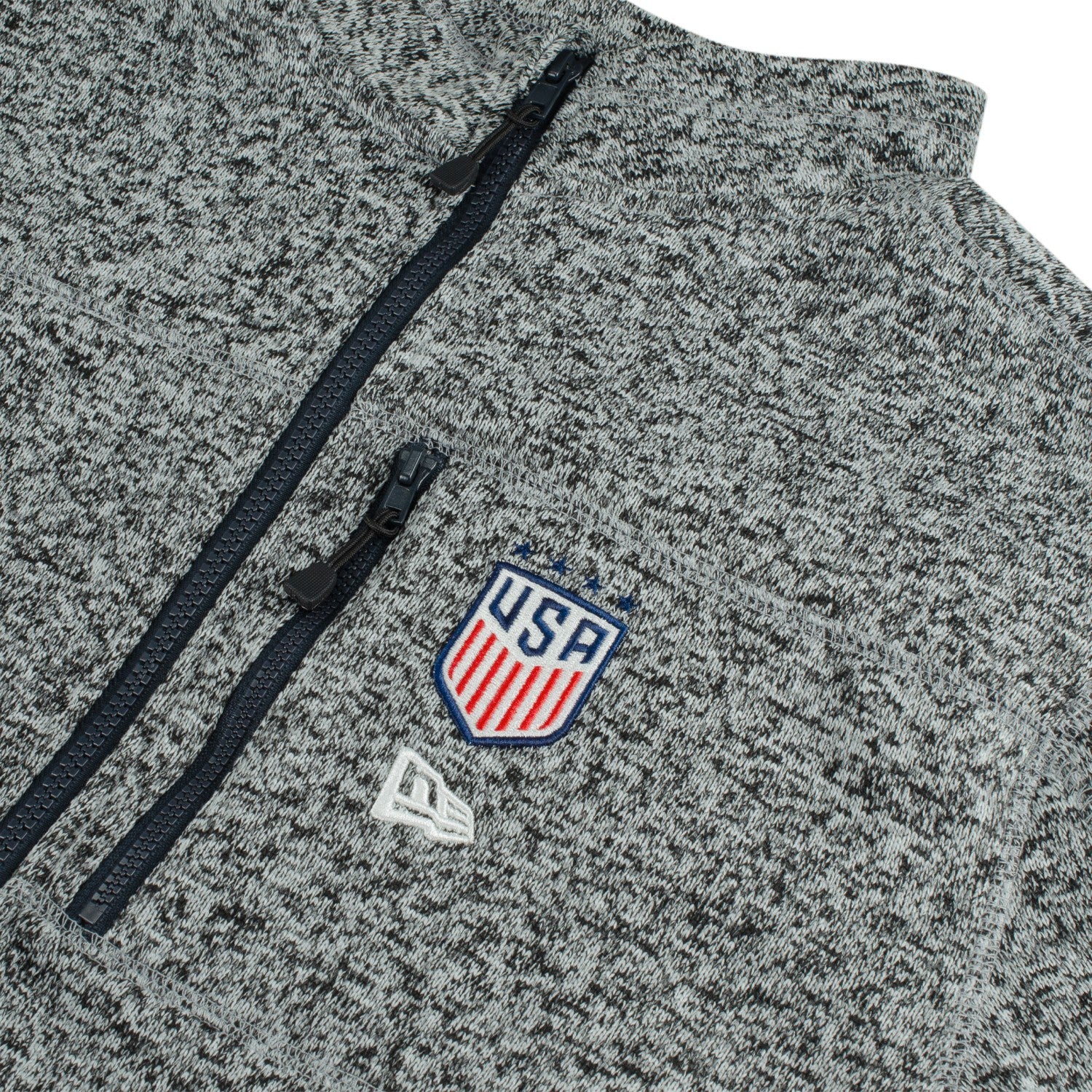 Unisex USWNT New Era Mock Neck Full Zip Jacket