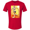 Men's USWNT Rose Lavelle Action Red Tee - Front View