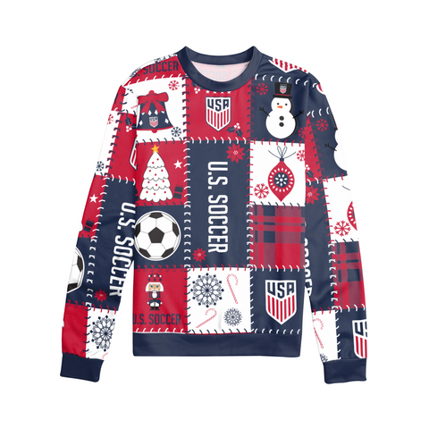 Unisex FOCO USA Ugly Christmas Sweater - Front View