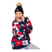 Unisex FOCO USA Ugly Christmas Sweater - Model View
