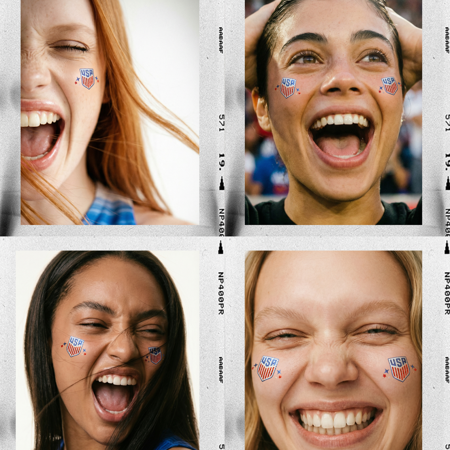 U.S. Soccer Crest Fazit Makeup Patches