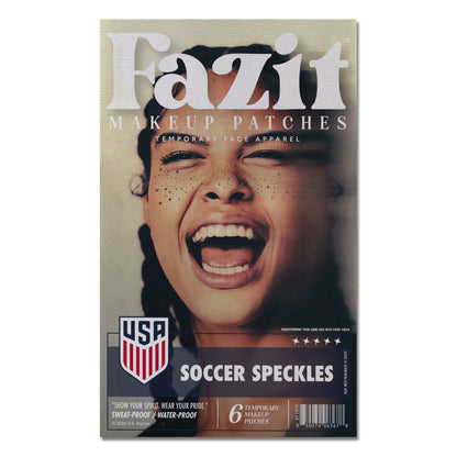 U.S. Soccer Speckles Fazit Makeup Patches