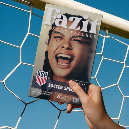U.S. Soccer Speckles Fazit Makeup Patches