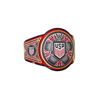 US Soccer WWE Soccer Title Belt