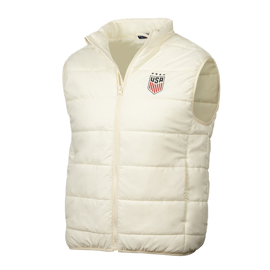 Men's USWNT Soccer House Padded Pro Off-White Vest